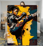 The Only Limit is Fear Sherpa Blanket - Cozy Comfort